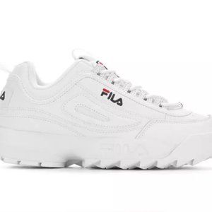 Women's Fila Disruptor II Premium Sneakers Never Worn